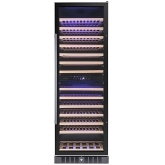 Viinikaappi Temptech Premium WP180DCB, kahdella lämpötilavyöhykkeellä