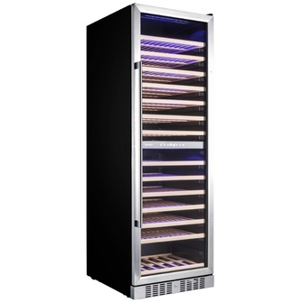 Viinikaappi Temptech Premium WP180DCS, kahdella lämpötilavyöhykkeellä