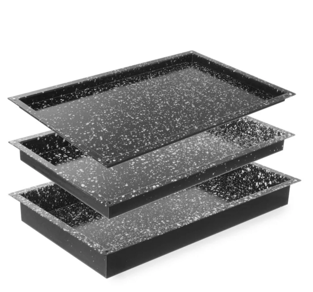 Emaloitu uunivuoka GN 1/1 