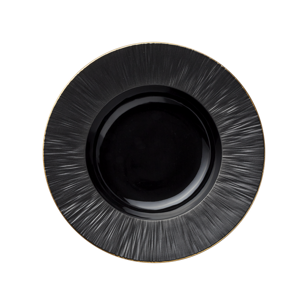 Keittolautanen 23,5cm Maya Kuro 