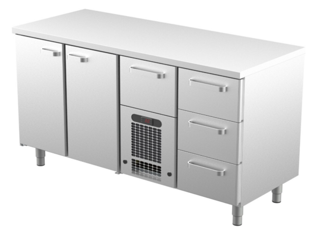 Kylmävetolaatikosto korkea Restmec VLE 1624