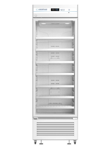 Lääkejääkaappi Medifroid PHAR400, lasiovella