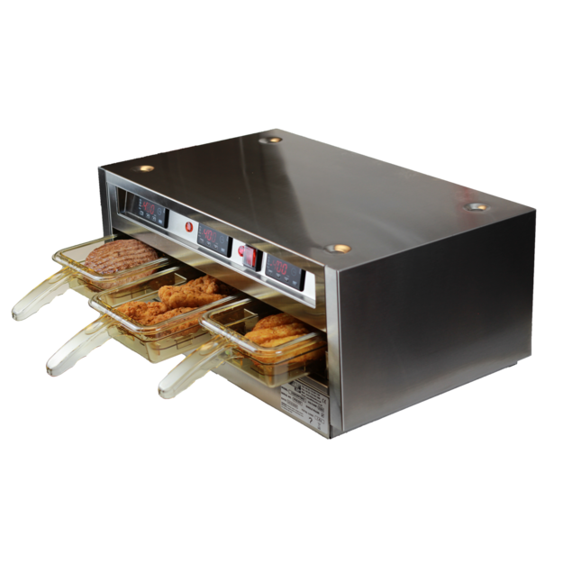 Lämpösäilytinyksikkö Vizu  3 x GN 1/3 