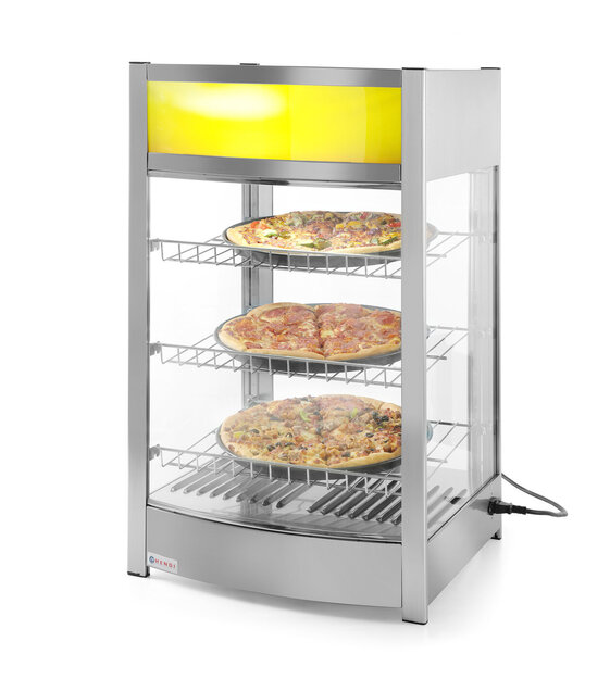 Lämpövitriini Hendi mainosvalolla