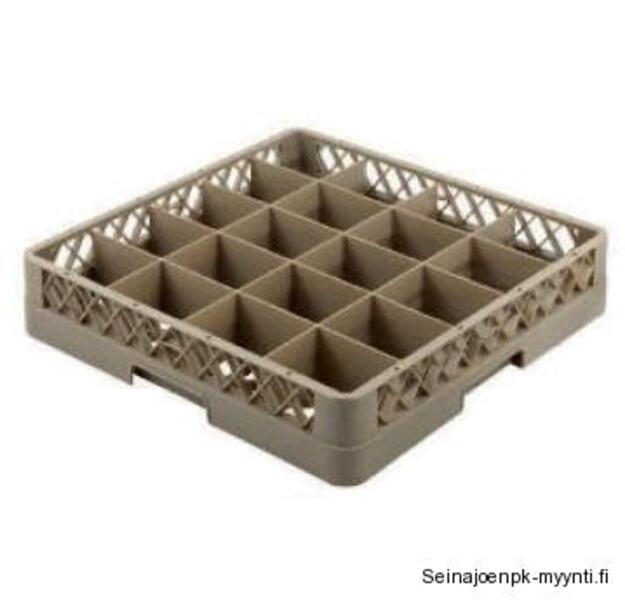 Astianpesukori lokeroilla, 16 lokeroa