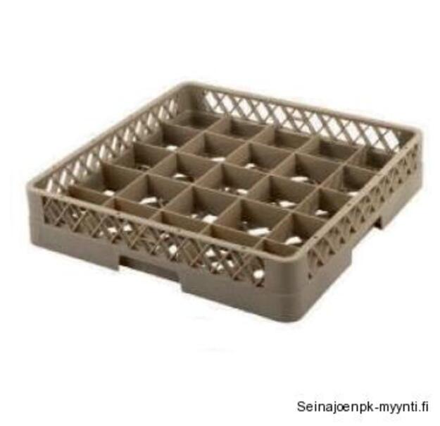 Astianpesukori lokeroilla, 25 lokeroa