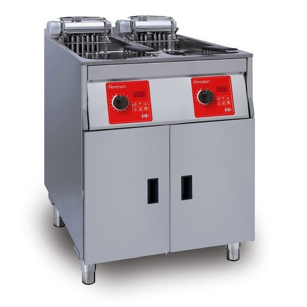Automaattirasvakeitin korinostimilla FriFri Precision 622, kaksi altainen