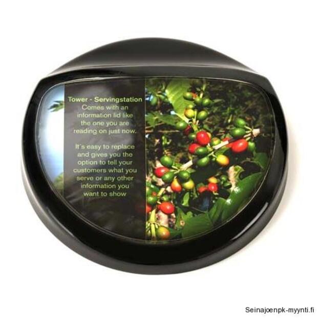 Esillepanokansi Coffee Queen Tower 5,0 litran säiliöön