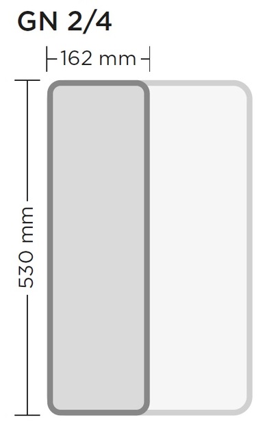 Gn-astia kirkas muovi P 2/4-100