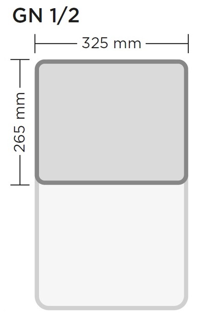 Gn-astian kansi kirkas muovi PC 1/2