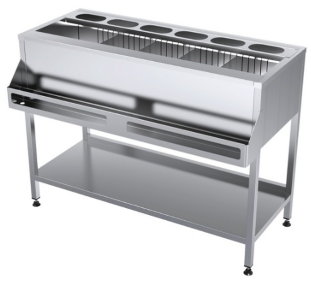 Jääallas-pullotelineyksikkö Restmec Lydia 1200