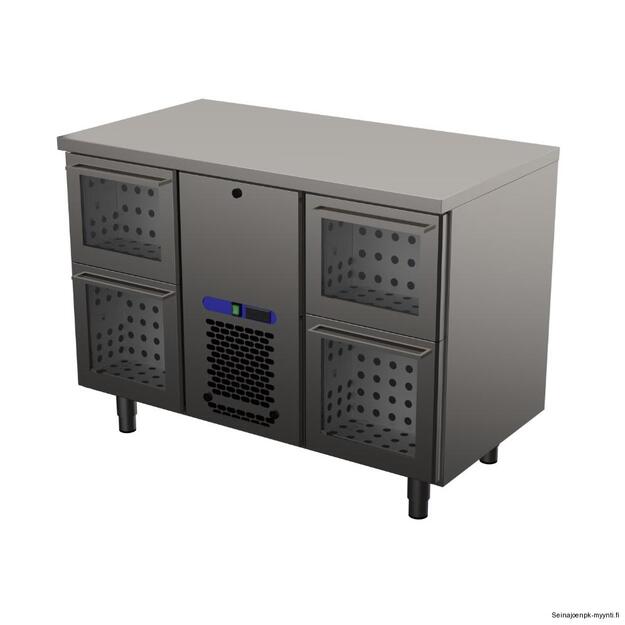 Juomavetolaatikosto lasiluukuilla Restmec VLOL 1204