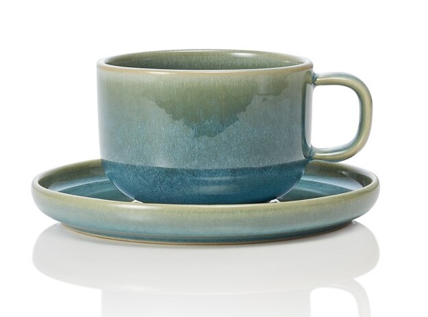 Kahvikuppi ja kahviasetti Rockzzero One Myrtle Green 