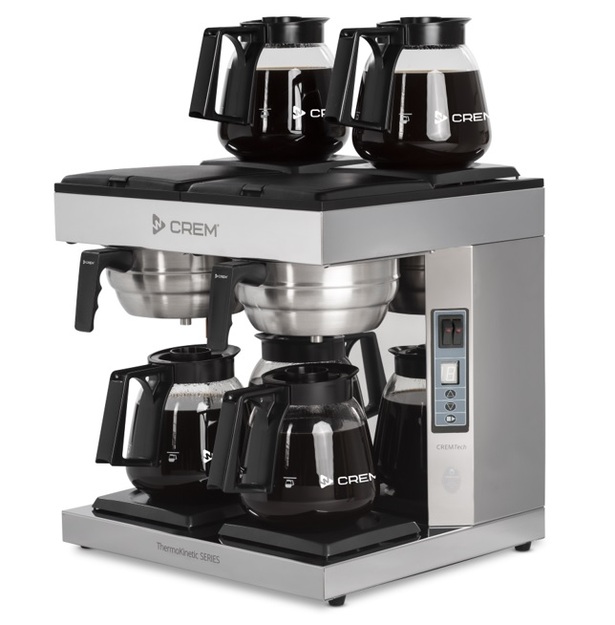 Kahvinkeitin Crem ThermoKinetic DA-4 TK, vesiliitäntä malli