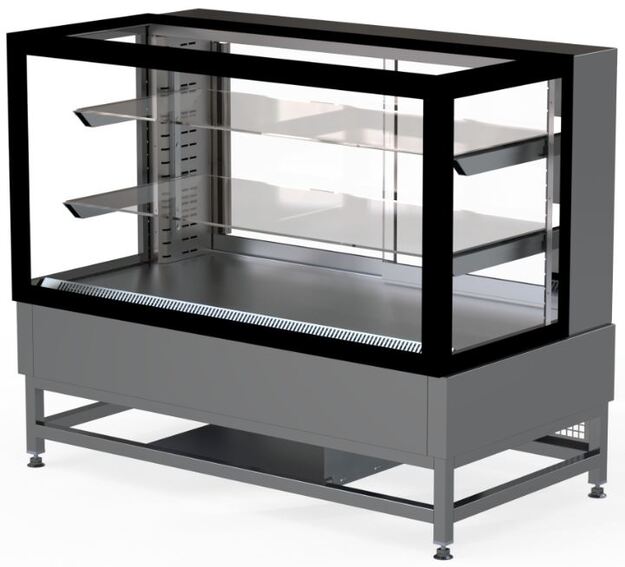 Konditorialasikko matala Restmec Cube 1200