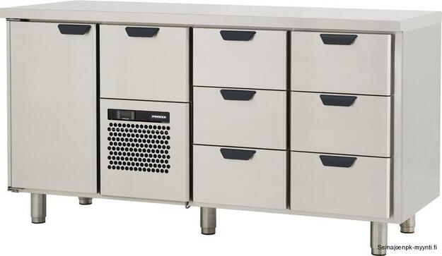 Kylmävetolaatikosto korkea Porkka CL-GNH-1-CDE-3-3