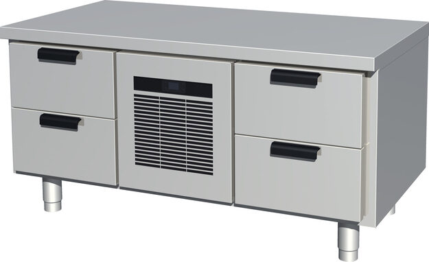 Kylmävetolaatikosto matala Porkka CL-GNL-2-CX-2