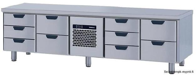 Kylmävetolaatikosto matala Porkka CL-GNL-3-2-CE-3-2