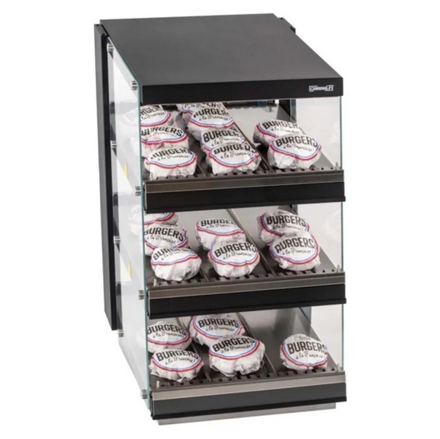 Lämpötunneli hampurilaisille Casselin CBIN 55-3, kolme kerroksinen