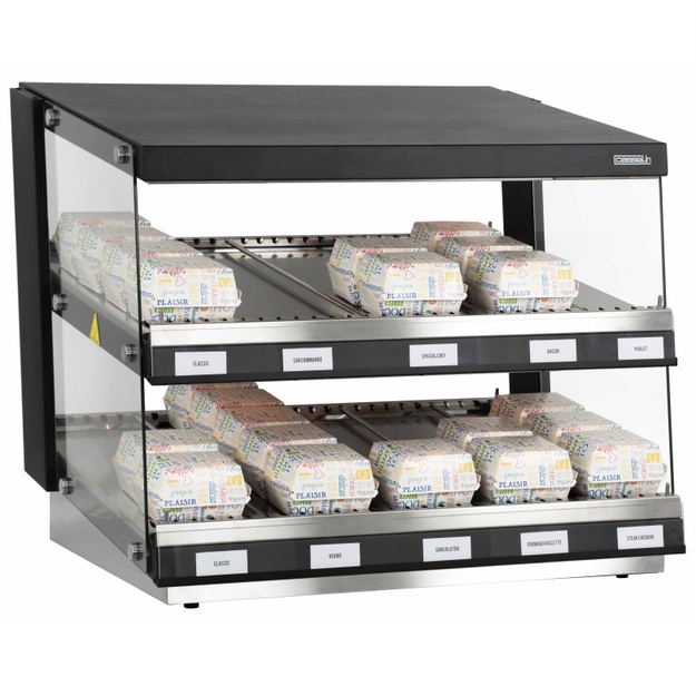 Lämpötunneli hampurilaisille Casselin CBIN 80-2, kaksi kerroksinen