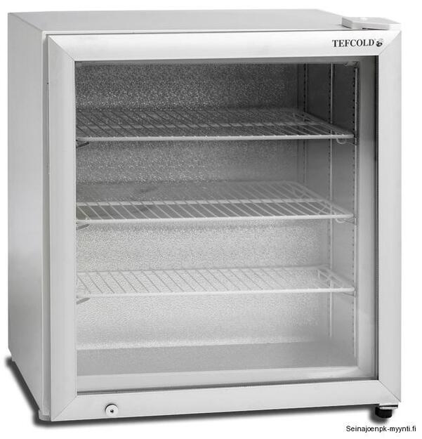 Lasiovipakastekaappi snapseille Tefcold UF100G, pöytätason päälle