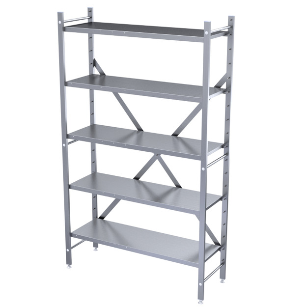 Lattiahyllyt, koottava ja säädettävillä tasoilla