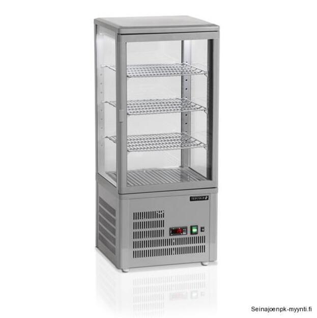 Pöytälasikko Tefcold UPD 80-I, runkoväri harmaa