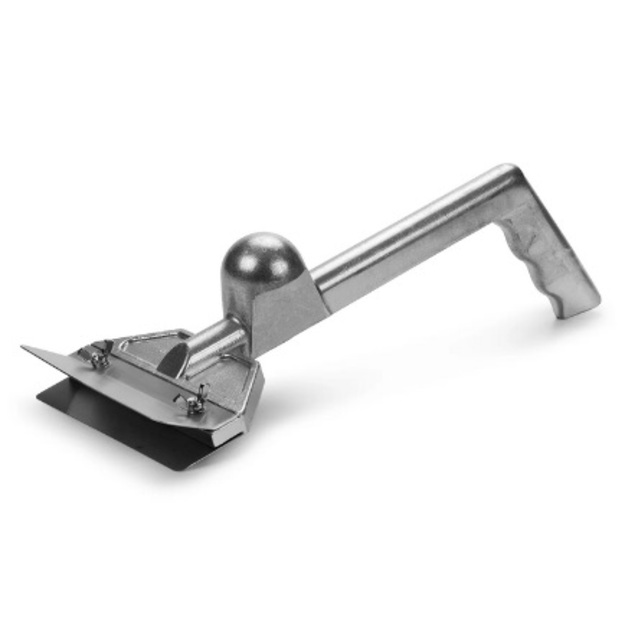 Paistotason puhdistusskrapa 40 x 15 cm, vinovartinen