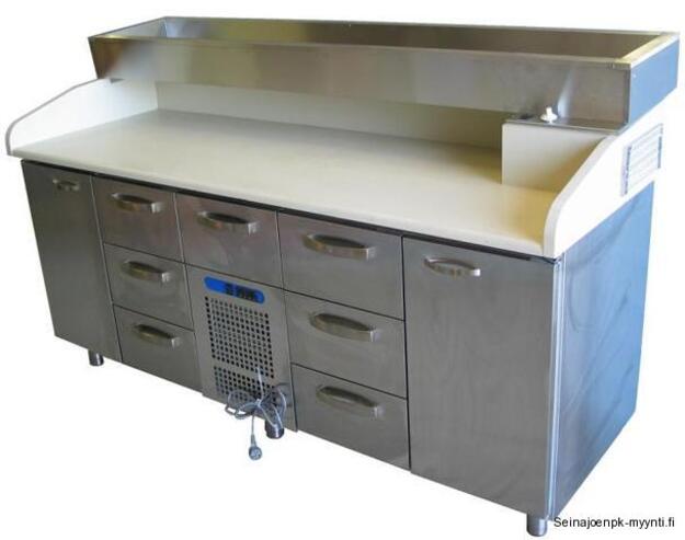 Pizzan leivontapöytä Restmec PVLE-2027