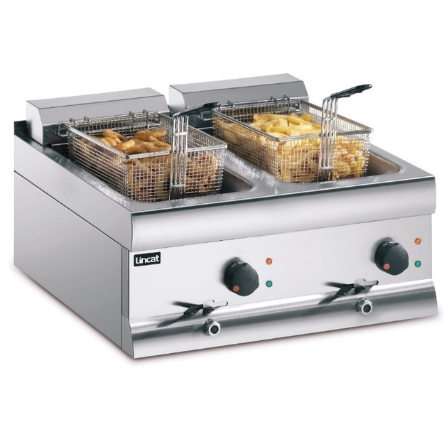 Rasvakeitin Lincat DF-618, kaksi altainen