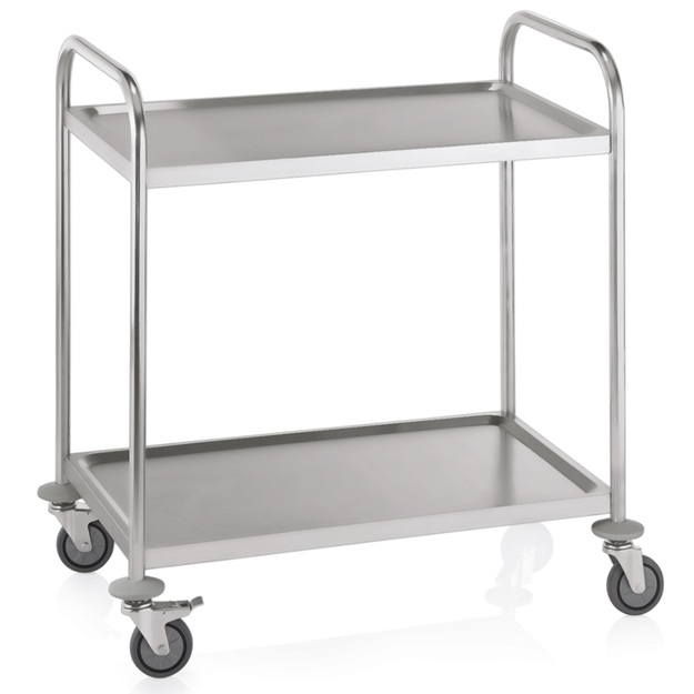 RST-tasovaunu Trolly 2, työntökahvoilla