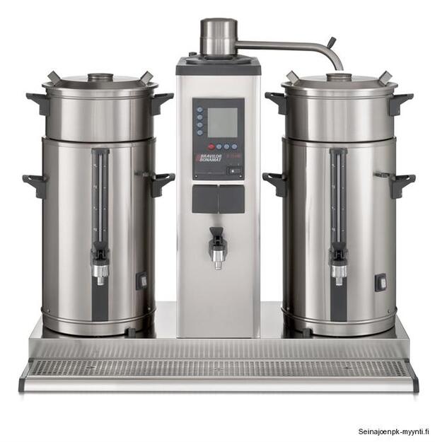 Säiliökahvinkeitin, kuumavesihanalla Bravilor Bonamat B10 HW, 2 x 10 litraa