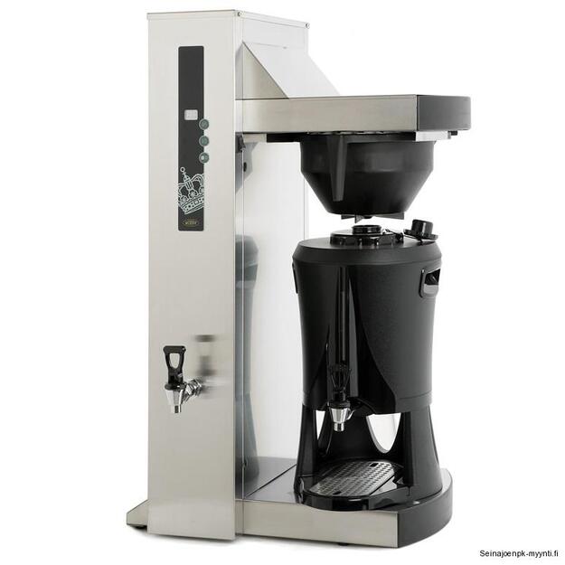 Termossäiliö kahvinkeitin, kuumavesihanalla Coffee Queen Single Tower, 1 x 5,0 litraa