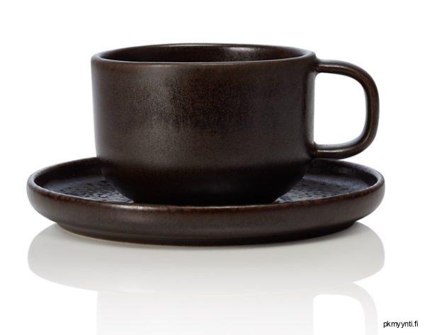 Kahvikuppi ja kahviasetti Metallic Brown