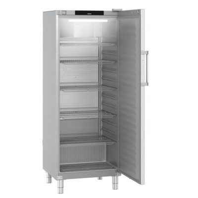 Liebherr FRFCvg 6501 Perfection on ammattikeittiöihin tarkoitettu GN 2/1 mitoitettu jääkaappi, jossa tilaa on runsaasti. Lämpötila-alue on -2...+15°C.