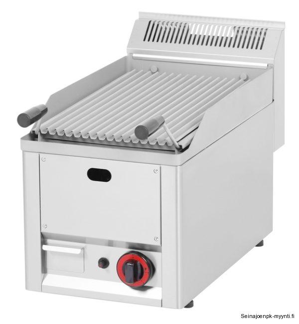 Laavakivigrilli Redfox GL-30 GLS on vaativaan ammattikäyttöön tarkoitettu grilli ravintolakeittiöön ja muihin ammattikeittiöihin, Redfox GL-30 GLS on varustettu yhdellä paistoritilällä.
