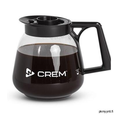 Lasikannu soveltuu Crem ja Coffee Queen lasipannu keittimiin. Soveltuvia malleja ovat M-1, M-2, DM-4 ja DA-4